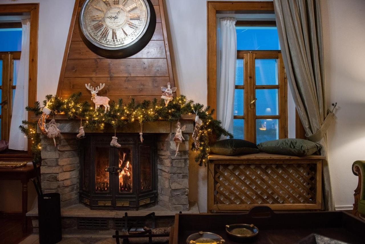 Dandy Villas Nymfaio - Snow Fairy - Sauna Exterior foto